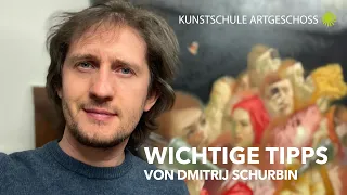 Zeichnen und malen lernen für Anfänger. Wichtige Tipps von Dmitrij Schurbin.