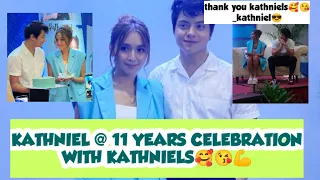 KATHNIEL  11 YEARS CELEBRATION WITH KATHNIELSTHEY CAN'T CELEBRATE ANNIVERSARY WITHOUT THE KATHNIELS🥰