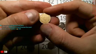 Перебираем монеты Украины номиналом 10 и 50 копеек. Суперские 10 копеек
