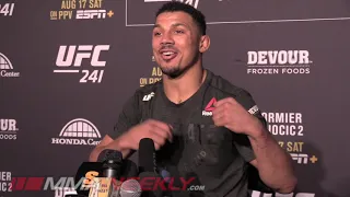 UFC 241 Post-Fight: Drakkar Klose  (Complete Scrum)