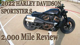 2022 Harley Davidson Sportster S 2,000 mile Review