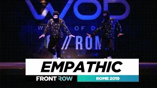 Empathic | FRONTROW | Junior Division | World of Dance Rome 2019 | #WODIT19