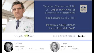 Webinar #DesayunoCEDE con Josep M. Campistol