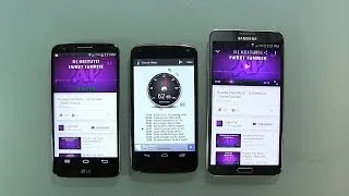 Samsung Galaxy Note 3 VS LG G2 Speaker Test