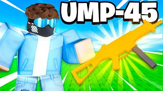 The NEW UMP-45 in Gunfight Arena Roblox...