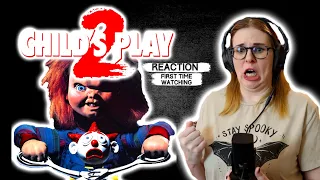 CHILD'S PLAY 2 (1990) MOVIE REACTION AND REVIEW! FIRST TIME WATCHING!