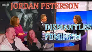 Jordan Peterson calmly dismantles feminism infront of two feminists