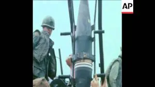 SYND 29/04/1970 LARGEST ARTILLERY GUN IN SERVICE IN SOUTH VIETNAM