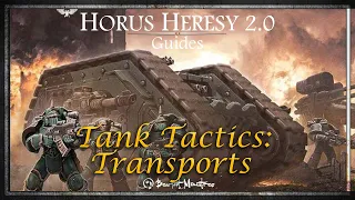 Transports - Tanks in the Age of Darkness - Horus Heresy 2.0 - Age Of Darkness