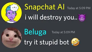 When Beluga Trolls Snapchat AI...