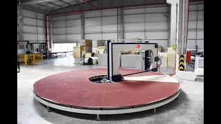 MD MAKİNA DİZAYN | H21-HORIZONTAL FOAM CUTTING MACHINERY WITH ROTATING TABLE | DÖNER KESİM MAKİNASI