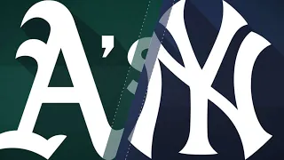 A's hit 4 home runs in 10-5 win over Yankees: 5/11/18