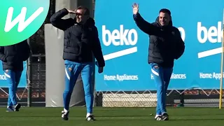 Xavi leads Barcelona training ahead of match vs Real Betis | La Liga | 2021/22