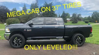 2014 Ram 2500 Cummins 22”x10” wheels with 37”x13.5” tires