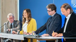 Pressekonferenz zur neuen "Digital Innovation School"