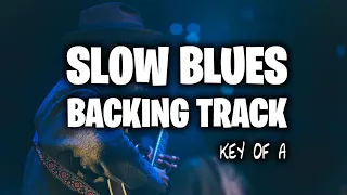 Slow Blues Backing Track in A - BB King, Albert King, Jimi Hendrix style