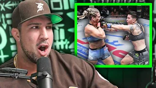 Brendan Schaub Reacts To Kayla Harrison vs Larissa Pacheco