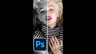 instantly colorize black and white in Photoshop