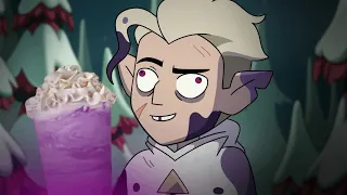 Hunter tries the Grimace Shake (The Owl House)