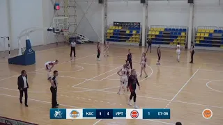 🏀 Чемпионат Казахстана - женщины 2020/21 - Группа А: "Каспий" - "Иртыш" (15.02.21)