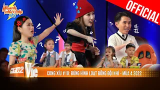 Cưng xỉu #10: Top phần thi đồng đội gây cười đến hụt hơi | NHANH NHƯ CHỚP NHÍ MÙA 4