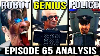 G-MAN NEVER EXISTED! Episode 65 Skibidi Toilet Analysis - All Secrets & Easter Eggs | 1-65 Theroy