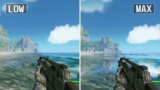 Crysis Remastered Low vs. Ultra (Graphics Comparison)