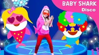 Disco Sharks | Baby Shark | Dance version by Kids Music Land