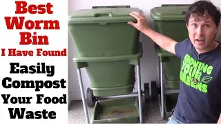 Best Worm Bin I Have Ever Found - Easily Compost Your Food Waste