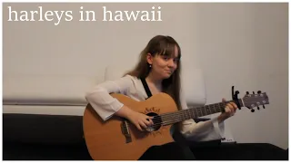 Harleys In Hawaii - Katy Perry - guitar cover | Maria Avramescu