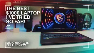 MSI Cyborg 15 A12VF Gaming Laptop Review: Is It Worth It?