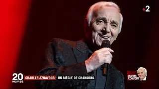 Décès de Charles Aznavour / JT 20h France 2 (2018)