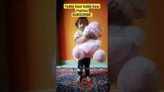 teddy bear teddy bear rhymes #subscribe #cutelearning #dance #learningvedios ytshort