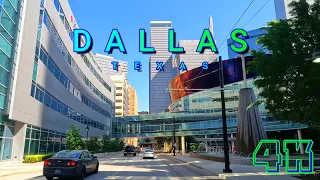 Dallas Drive Part 1, Texas USA 4K - UHD