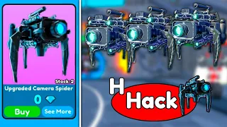 😱 I GOT THE UPGRADED CAMERA SPIDER FOR 0 GEMS! ☠️ NEW *HACK* ABILITY in Toilet Tower Defense!!