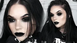 Smokey Black Grunge 💣🎱Heavy Metal Concert GRWM