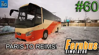 FERNBUS SIMULATOR - Paris to Reims - VDL Futura FHD2 106! #60