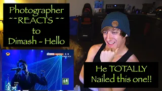 Metalhead Photographer REACTS to Dimash - Hello