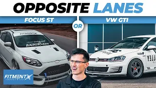 Ford Focus ST VS. Volkwagen GTI: How Similar Are They | Opposite Lanes