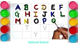 1 to 100,One two three, 1 to 100 counting, ABC, ABCD, 123,Numbers, learn to count, national school