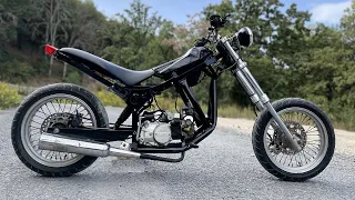 Building a Vintage Style Motorcycle From Scratch - Homemade Motorcycle Project