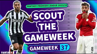 👀 FPL SCOUT THE GAMEWEEK DGW37 | DOUBLE GAMEWEEK OPTIONS | Fantasy Premier League Tips 2023/24
