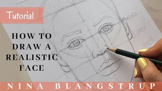 How to Draw a Realistic Face Sketch [Part 1 of "How to Draw a Face" Tutorial]