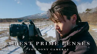 3 BEST PRIME LENSES for Sony A7III/A7IV/FX30 | feat. 7Artisans 35mm T1.05