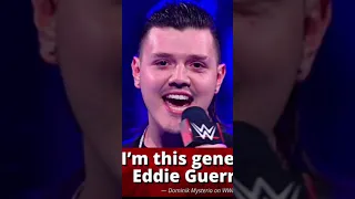 Dominik Mysterio says he’s this generations Eddie Guerrero#rawhighlights