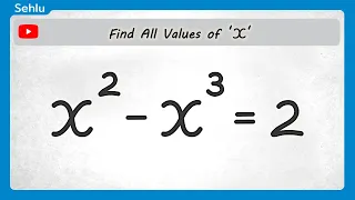 🤯 Can You Solve This 🤔 | #algebra #mathtrick #sehlu #math
