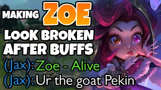 I make ZOE look OP after the BUFFS, even my teammates are impressed. | 13.1b - League of Legends