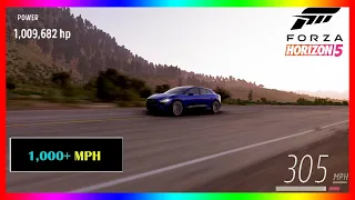 Forza Horizon 5 | Speed Glitch (1 MILLION HORSEPOWER)