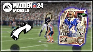 MYTHIC MOVERS DIGGS GETS UP!! MADDEN MOBILE 24 MYTHIC GAMEPLAY!!