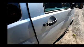 VW T5 Door handles pull out too far